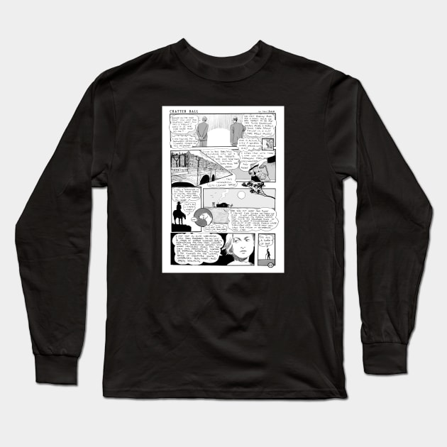 Chatter Ball Long Sleeve T-Shirt by Loui Jover 